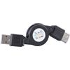 PEPWE Cavo di prolunga retrattile USB 2.0 maschio a femmina, cavo di ricarica e sincronizzazione dati per tastiere e dispositivi USB