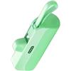 XuQiZZpp 5000 mAh Ricarica Veloce Tasca Powerbank Telefono Backup Ricarica Veloce Tasca Portatile Adatto Per Telefono Tablet USB C Caricatore Mobile