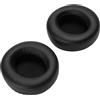 Generic Cuscinetti Auricolari di Ricambio RB-M700B RB-M500B -M300B -M500BE-K Cuffie Comodi Cuscinetti in Memory Foam in Pelle Proteica per L'utilizzo Tutto il Giorno (BLACK)