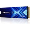 fanxiang SSD NVMe 1TB Gen 5 PCIe 5.0 M.2 2280 con Dissipatore di Calore, fino a 14.000 MB/s in lettura, SSD Interno per AI, Gaming e Creazione di Contenuti