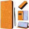 LSPCASA Custodia con Samsung Galaxy S25 Edge 6,7 Pollici Premium Pelle PU Flip tettiva Cover Con Slot Per Schede e Funzione Supporto Custodia Cover Portafoglio con Samsung Galaxy S25 Edge -Arancione