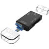 GMBYLBY OTG portatili Supportato SDTF SDXCs MicroSD Lettore di Schede Per Smartphone Tablet Laptop USB