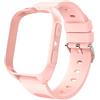 IOWODO Z30 Smartwatch Bambini Cinturino in orologio Silicone a Sgancio Rapido, Regolabile, Morbido e Confortevole, Rosa