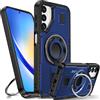 Tuvror Cover per Samsung Galaxy A24 5G /4G con Supporto. [Anello rotante a 360° e Supporto]. Cover protettiva antiurto per Samsung A24, Blu