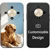 LIRASIRA Compatibile con Honor Magic6 Lite 5G/Honor X9b | Custodia Cover morbida in silicone stampa personalizzata design motivo
