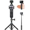 Vkesen Treppiede per action camera da 37 cm, per DJI Osmo Pocket 4/3, Insta360 Luna Ultra, GoPro Hero 13/12/11/10/9/Max2, DJI Osmo Action 6/5 Pro/4, supporto portatile da viaggio per vlog, impugnatura