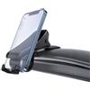 Generico Supporto Universale per Telefono da Auto, Colore Nero, Porta Cellulare per Cruscotto