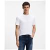 BOSS ORANGE Boss T-shirt in cotone con logo tono su tono Uomo