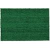 Carpido Zerbino in cocco antiscivolo - Tappetino Verde 55 x 85 cm (Rettangolare)