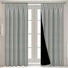 AOOSA Tende Oscuranti per Interni, 2 Pezzi L140 x A240 cm Termiche Tende Camera da Letto, Tenda Soppie Opache Antirumore, Tenda Camera da Letto Moderna per Soggiorno, Cucina, Grigio