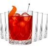 MUVELL Set di 6 bicchieri Germany, bicchieri da 300 ml e bicchieri da acqua, spessore 3 mm, trasparenti e lavabili in lavastoviglie, robusti bicchieri da cocktail e whisky, set regalo