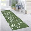 Siunwdiy Passatoia Classico Antiscivolo per Corridoio Lungo 40x200cm Verde - Runner Lavabile per Ingresso Interno, Cucina, Salotto, Camera da Letto
