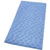 emmevi Tappeto Bagno 3D Morbido Assorbente Antiscivolo Lavabile Scendiletto Camera Set 3 Pezzi Azzurro