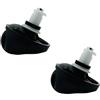 QWHSMHADE Compatibile Con Mova, P50 Pro Ultra / E30 Ultra Robot Aspirapolvere Pezzi Di Ricambio Accessori Ruota Anteriore Orientabile(2pcs)
