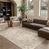 PureCozy Tappeto Salotto 160x230cm Beige Antiscivolo