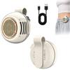 Reiteag Breezzy Ventilador Portatil, Mini Ventilatore Portatile Tascabile, Bryzy Portatil Mini Ventilador Solapa, Regulación De La Dirección Del Aire En 360°, Se Puede Colgar Del Cinturón O Del Cuello