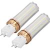 Acouto Lampadine a Mais G12 LED da 2 Pezzi da 20 W, 2000 Lm, Angolo di Illuminazione a 360°, CRI Elevato, ABS + Lega di Alluminio + PC per Lampade da Terra a Soffitto, Casa (Luce naturale)