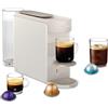Nespresso Vertuo Up - Macchina da Caffè in Capsule con 6 Formati di Tazza, Tecnologia Centrifusion, Riscaldamento Rapido, Serbatoio 1,4L, Modalità Creazioni, Design Compatto, Bianca (ENV200.W)