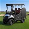 VEVOR Telo di Copertura per Carrello Golf da 2 Posti con Finestra in PVC, Copertura di Protezione Sole Pioggia, Telo in Tessuto Oxford 420D Impermeabile per Golf Cart, 4 Sportelli Avvolgibili