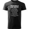 DRAGOWA t-shirt regole per i capi 160 g/m², nero,