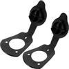 SHINEOFI 2 Pezzi Tappo Guarnizione Nero per Porta Canne da Pesca in PVC Installazione Semplice per Kayak e Attrezzatura da Pesca Resistente