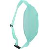 XUXHOU Cintura da Spiaggia a Rete Traspirante Impermeabile, Borsa da Vita Regolabile Leggera in Nylon con Cerniera per Sport All'aperto Viaggi Escursionismo (azzurro)