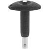 BESPORTBLE Estrattore Cuscinetti Design Portatile per Skateboard in Ferro Nero Strumento Versatile per Riparazioni Rapide On The Go, Accessorio Essenziale per Pattini Rotelle