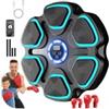 QUUGAR Macchina da boxe musicale intelligente Bluetooth con luce LED e guanti | 9 velocità e 11 modalità,Beat Punch Music Boxing Machine per adulti/bambini,Articoli da allenamento per Boxe Casa