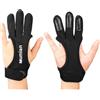 Generisch Guanti da tiro con l' , 4 misure, unisex, 3 dita, linguetta per
