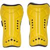 Generic 1 paio di parastinchi da calcio, protezioni per gambe sportive da calcio, per adulti, allenamento, durevole, in plastica dura e schiuma EVA, confortevoli, taglia unica.