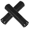 SHINEOFI Manopole in Gomma Ergonomiche Antiscivolo per Manubrio Bici 2 Pezzi Nero per Scatti Fissi e Pedalate Intense