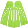 Abaodam Tappetino Antiscivolo per Paddleboard e Longboard in Eva Verde Chiaro Coda, Migliorata Manovrabilità e Prestazioni Antiscivolo per Surf e Paddle Boarding