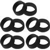 GLEAVI Protezione in Silicone per Tubo Reggisella Bici 10 Pezzi Nero per Reggisella 30.4-33.9mm Facile da Rimuovere per Ciclismo Outdoor