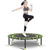 Newan Mini trampolino silenzioso da 101,2 cm, rimbalzo indoor per adulti, miglior allenamento cardio urbano, sistema di corda elastica coperta, limite massimo 150 kg