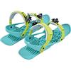 mingzhe Mini Pattini da Sci Scarpe da Snowboard Portatili Regolabili in Nylon per Sport Sci All'aperto, Fissati su Scarpe Invernali o Scarponi