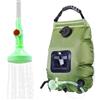 Generisch Doccia solare da 20 l, con soffione doccia e tubo flessibile