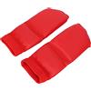 Generic Protezione per i Piedi Boxe Antiscivolo per Adulti Taekwondo Gear per Allenamento Rosso Confezione 2, Schiuma Durevole Resistente Agli Urti e PU Resistente Agli Strappi (L)