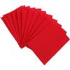 Housoutil 10 Pezzi Fascia da Braccio Rossa in Cotone per Sport di Squadra All'aperto, Fascia Elastica Resistente e Facile da Personalizzare per attività di Sicurezza