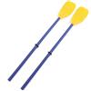 Baoblaze 2 Pezzi Kayak Barca Pagaie Gonfiabili Pagaia Doppia Compatta in Plastica per Spinta Regolare E Gestione Semplice Adatti per Barca Gonfiabile Canoa Tour Fiume 120cm