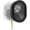 Domary Sostituzione Faro Scooter per Es2 Es3 Es4, Lampada Frontale a LED Super Luminosa, Luce per Bici Elettrica Facile da Installare la Sicurezza nella Guida Notturna