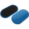 TOYANDONA 2 pezzi Fitness Sliders Ovali Antiscivolo Dischi per allenamento efficace tutto il corpo, pilates, allenamento fitness a casa, dischi di scorrimento blu per migliorare la