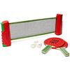 Legami - Set da Tennis da Tavolo, Include: 1 Rete, 2 Racchette e 3 Palline, Estensione Rete: 190 cm, Impugnatura Robusta, adatte sia per Uso Interno che Esterno, Materiali PVC, ABS, Legno
