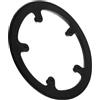 TINEASUR Protezione per Catena Bicicletta Nero in Plastico per Mountain Bike e Bici da Strada, Copri Corona 40 Denti, Resistente e Durevole, Design Elegante e Funzionale