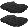 CORHAD Cuscino per Kayak da Esterno 2 Pezzi Nero in Spugna
