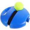 POPETPOP Set Allenamento Tennis Palla Che Torna Indietro, Base Antiscivolo in Plastica Blu, Attrezzatura per Allenamento Tennis per Principianti e Intermedi