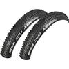 Schwalbe Nobby NIC 65-584 - 2 pneumatici pieghevoli, 27,5 x 2,60 cm