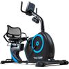THUNDER OPAL - Cyclette magnetica con 32 livelli di resistenza, Bluetooth, USB, display LCD e sensori di impulso fino a 150 kg