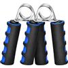 Esmartlife Set di 2 x hand grip, impugnature per esercizi di resistenza, in morbida schiuma, accessorio di allenamento per aumentare rapidamente la forza di polsi, avambracci e dita.
