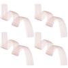 CIYODO 4 Pezzi Fascia Elastica Invisibile per Scarpette da Punta Rosa Design Invisibile e Stabilità Migliorata per Pratica Quotidiana e Sviluppo del Movimento
