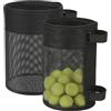 Genérico Borsa piccola per palline da tennis, organizer da badminton, 2 pezzi